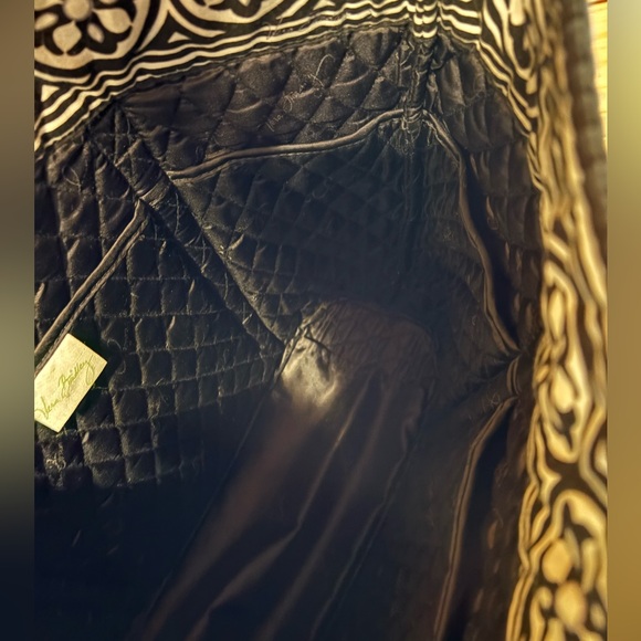 Vera Bradley Large Tote Bag With Toggle Closure, Night & Day Pattern - Picture 9 of 9